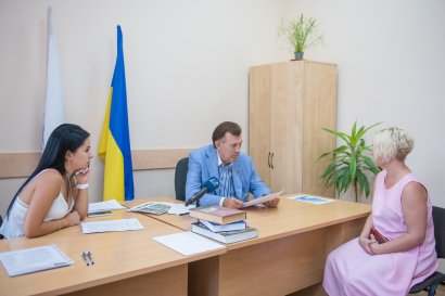 Одесситы на приеме у народного депутата Украины Сергея Кивалова