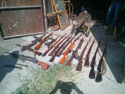 У жителя Одесской области обнаружено более двух десятков единиц огнестрельного оружия