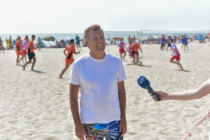 В Затоке прошли вторые ежегодные соревнования по пляжному футболу и волейболу «Летние игры»