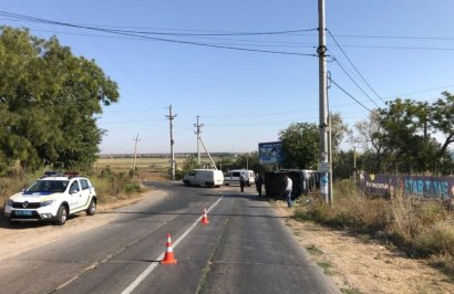 Сегодня утром в районе Грибовки произошло ДТП с десятью пострадавшими