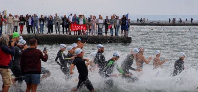 В Одессе стартовали международные соревнования по плаванию на открытой воде «Oceanman Odessa-2018»