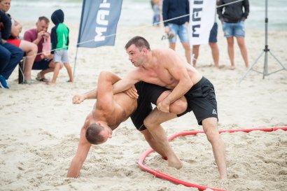 В Затоке прошел Международный турнир по пляжной борьбе в честь 10-летия спортивного клуба «Мангуст»