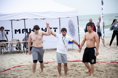 В Затоке прошел Международный турнир по пляжной борьбе в честь 10-летия спортивного клуба «Мангуст»
