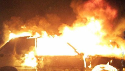 В Малиновском районе сгорел гараж с автомобилем