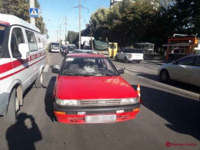 В Одессе на зебре сбили пешехода