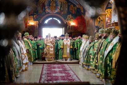 В Одессе, в День памяти святого преподобного Кукши Одесского, собрались высшие чины Православия