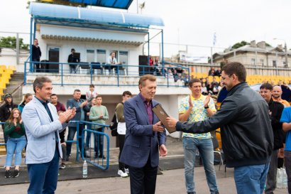 В финале Высшей лиги чемпионата Украины по регби-7 победу одержала команда Одесской Юракадемии