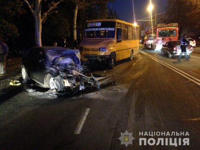 Возле Ивановского моста произошла массовая авария