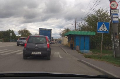 На трассе Одесса-Черноморск из-за ДТП образовалась масштабная пробка