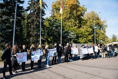 Одесситы выразили решительную поддержку Андрею Новичкову