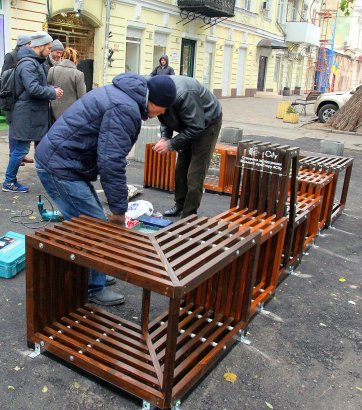 В Одессе открыли второй парклет