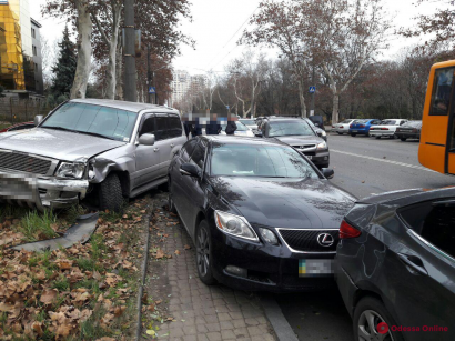 В Одессе произошло масштабное ДТП