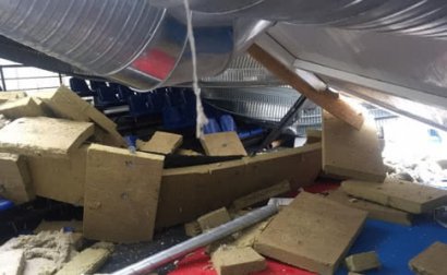 Полиция задержала трех причастных к обвалу крыши в детской спортшколе города Вишнёвого