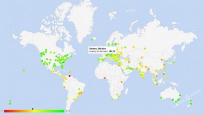 Одесса вошла в ТОП самых комфортных для жизни городов в Украине