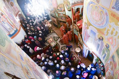 В День памяти Святой мученицы Татианы прошла Божественная литургия в храме и благотворительный обед для прихожан