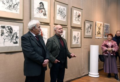 В Одесском музее западного и восточного искусства проходит выставка художника-иллюстратора книг Ильфа и Петрова