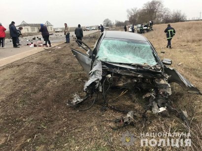 Два человека погибли в аварии на юге Одесской области