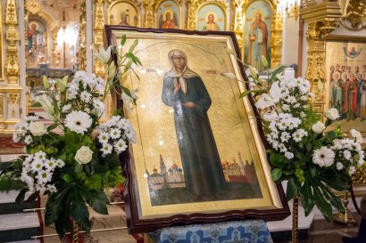8 марта святая церковь чтит память  святой блаженной Матроны Московской