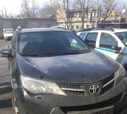 Одесская полиция задержала подружку активиста-убийцы на иномарке, числящейся в розыске