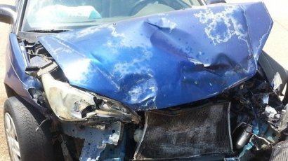 В Тернополе 13-летняя девочка за рулем Subaru попала в аварию