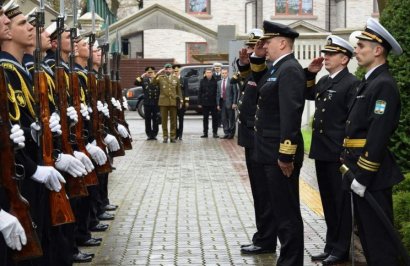 Делегация ВМС Эстонии прибыла в Одессу с рабочим визитом