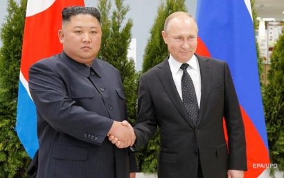 Ким Чен Ын впервые приехал в Россию и встретился с Путиным