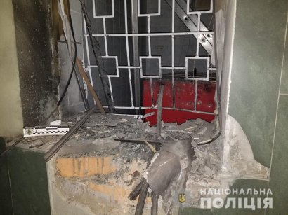 Возле отделения банка на поселке Котовского прогремел взрыв