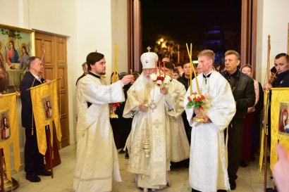 Торжество торжеств: в храмах Одессы прошли ночные Пасхальные Богослужения