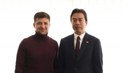 Зеленский провел встречу с послом Китая в Украине Ду Веем