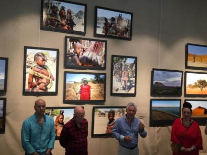 В Одесском музее западного и восточного искусства открылась фотовыставка Виталия Оплачко и Александра Кушнира «Намибия»