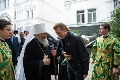 Сергей Кивалов поздравил Предстоятеля Украинской Православной Церкви с Днем ангела