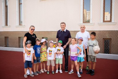Для детей Приморского района Одессы работает бесплатная секция по футболу