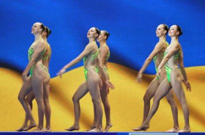 Украинские синхронистки завоевали бронзовые медали на чемпионате мира