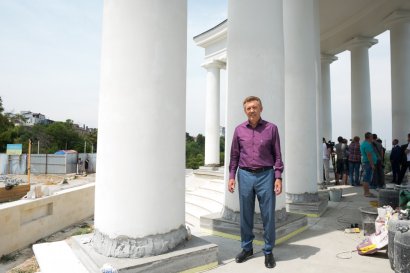 Завершение реставрационных работ и приближение открытия знаменитой Воронцовкой колоннады