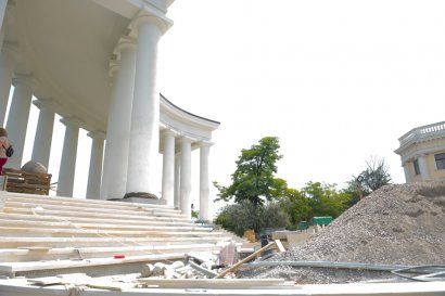 Завершение реставрационных работ и приближение открытия знаменитой Воронцовкой колоннады