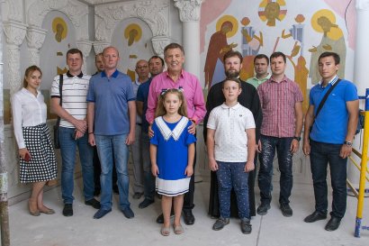 Сергей Кивалов проверил готовность первого учебного кабинета в строящейся «Школе будущего»