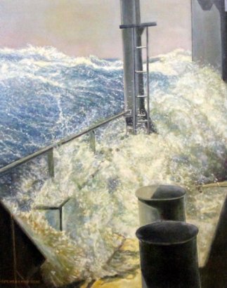 Капитан, моряк и художник… В Одесском литературном музее открылась выставка живописи мариниста Александра Кореневского