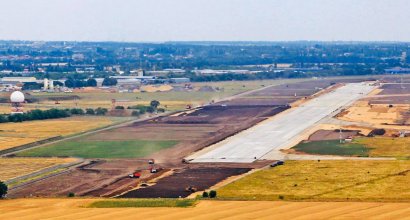 В Одесском аэропорту закончено строительство новой «взлетки»