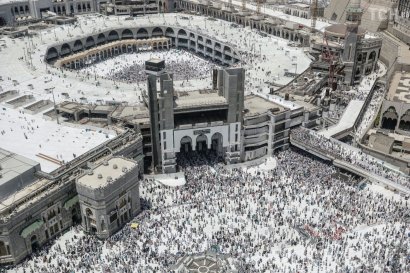 На хадж в Саудовскую Аравию прибыли более 1,8 млн паломников
