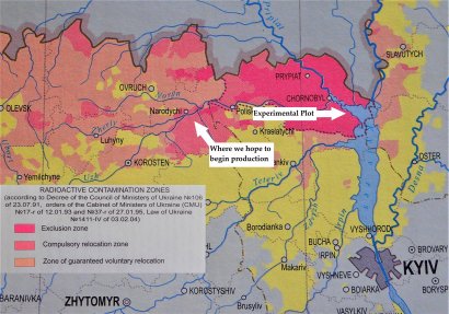 В Британии презентовали водку из чернобыльской воды и пшеницы