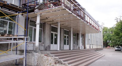 На Фонтане продолжается капитальный ремонт школы № 81