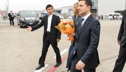 Зеленский приехал в Японию с рабочим визитом, где пробудет до 24 октября 