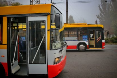 В Одессе запустили на линию первый электробус с динамической подзарядкой