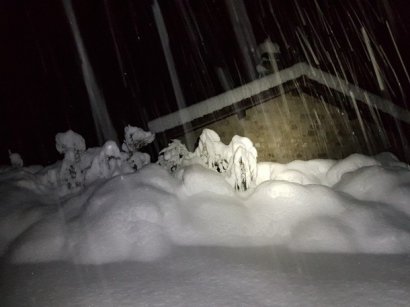 Снегопад во Франции: без света осталось 200 тысяч домов