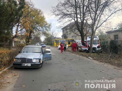 В Одессе произошло ДТП с участием машины скорой помощи: пострадали четыре человека