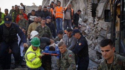 Землетрясение в Албании: минобороны сообщило о 48 жертвах и около 800 раненых