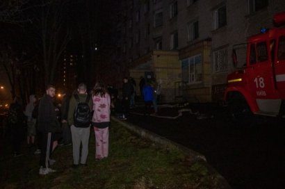 В Киеве произошел пожар в общежитии НАУ