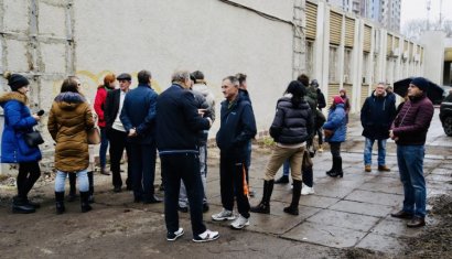 Недовольные одесситы вышли на митинг против стройки у спортивной арены