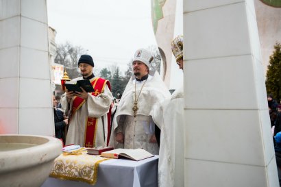 Одесситы отметили праздник Крещения Господня