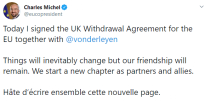 Британия и ЕС подписали соглашение о Brexit
